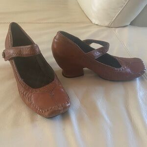 Elegant Brown Mary Jane Women's Shoes